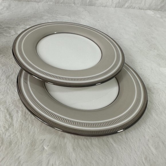 Kate Spade New York  Palmetto Bay Saucer 5.6" set of 2 Bone China Lenox - Picture 8 of 8